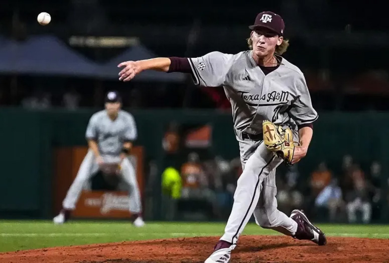 Aggies blitz Texas state, one win from clinching regional